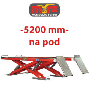 Mondolfo Ferro Titan X575C-CT – 5500 kg, za geometriju kotača – na pod