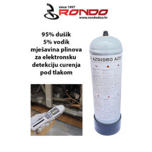 Rondo 13.209/2 - 95% dušik + 5% vodik - 2.2 litra