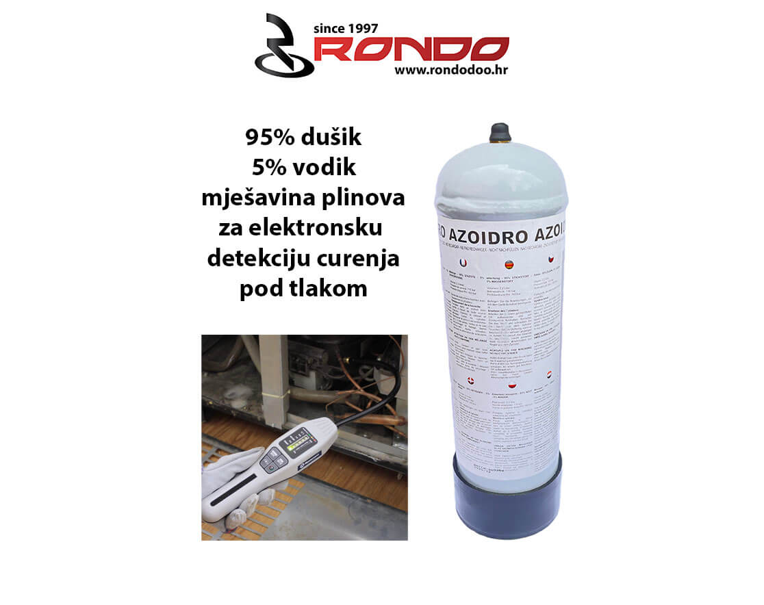 Rondo 13.209/2 - 95% dušik + 5% vodik - 2.2 litra