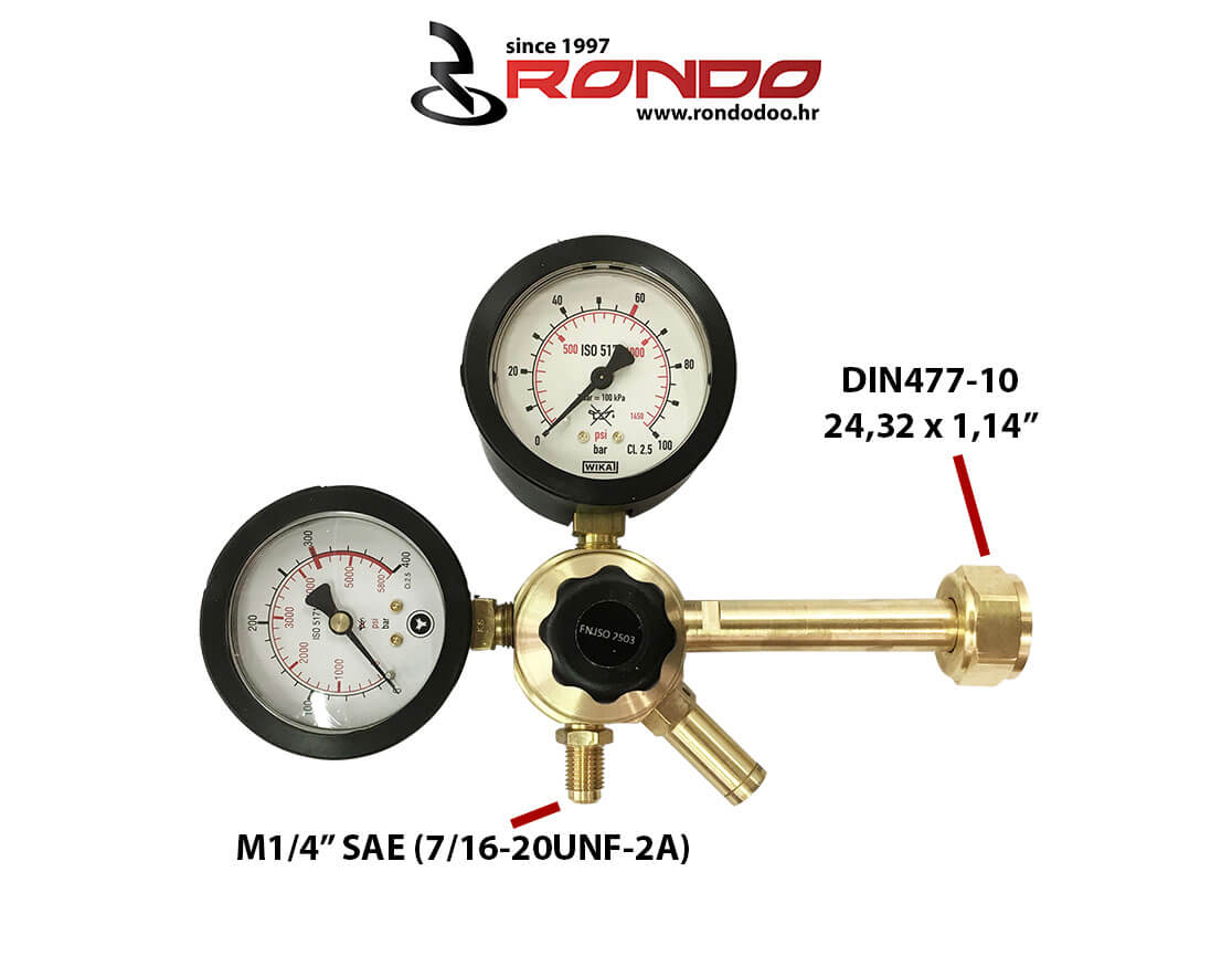 Rondo 13.220D manometar za dušik Njemački navoj