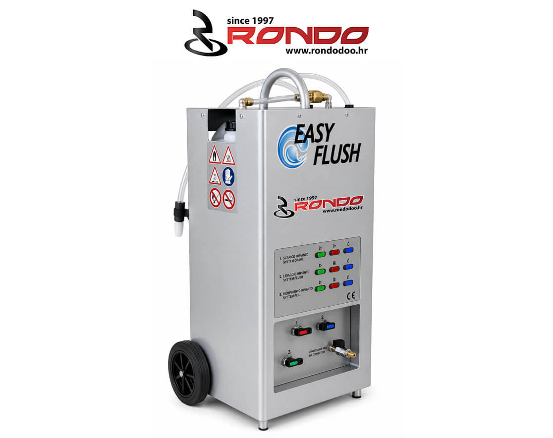 Rondo Easy Flush stroj za pranje klima sustava