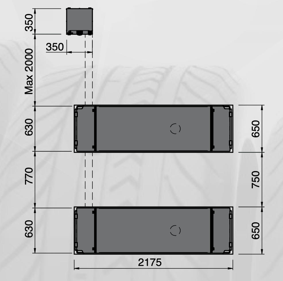 MF Titan X3500FI – 3500kg , ugradnja u pod - Slika 3
