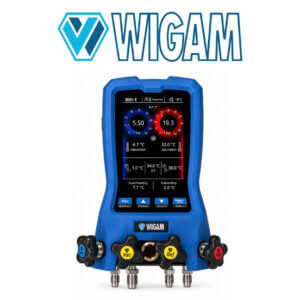 Wigam X-MAN-160 NH3 (R717 amonijak ) digitalna grupa manometara