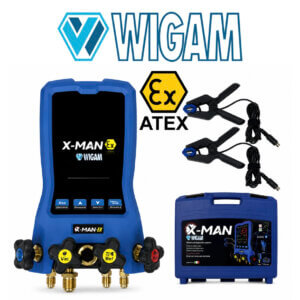 Wigam X-MAN-EX-100 digitalna grupa manometara ATEX