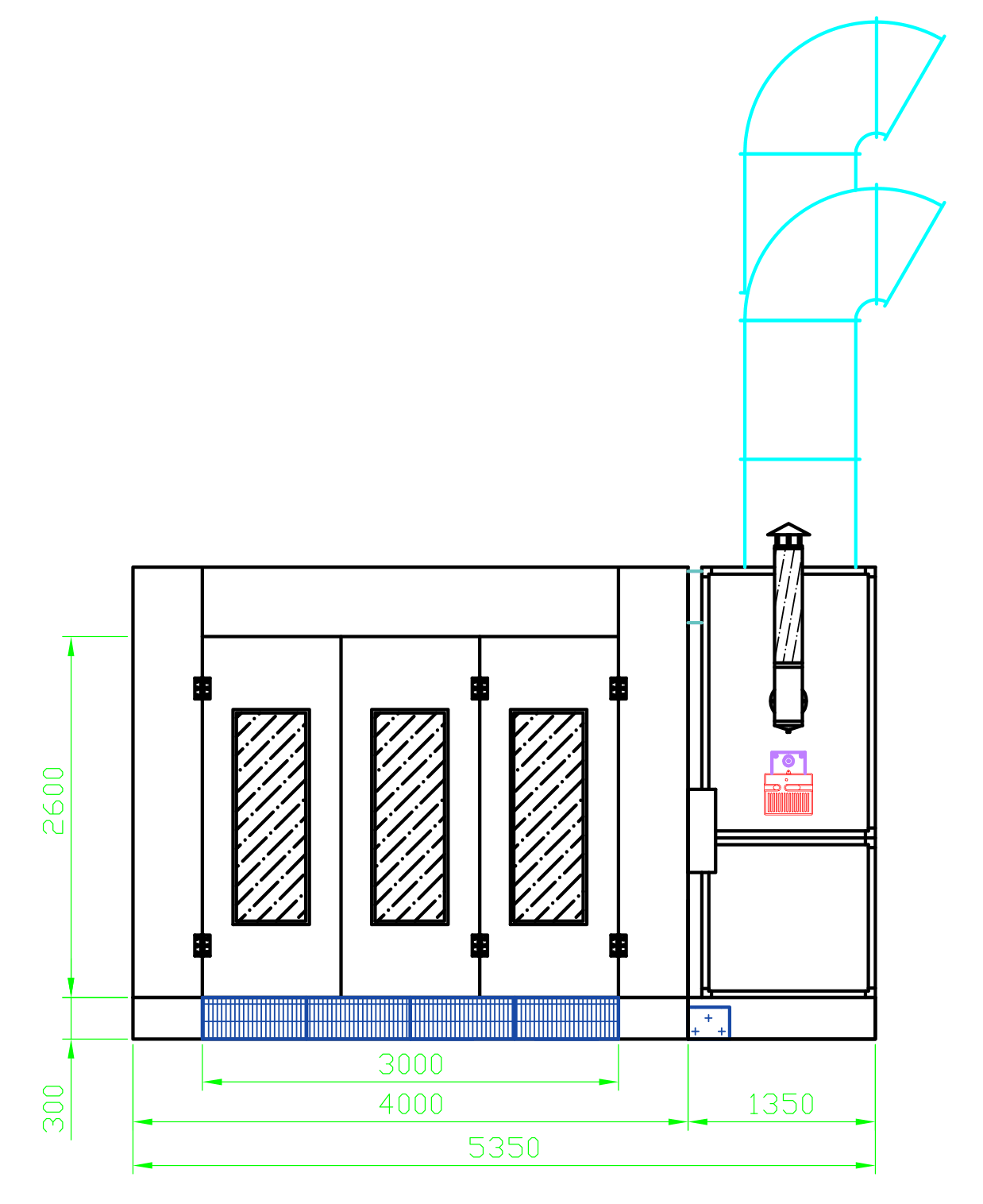 Rondo K-O-15 termolakirnica 15kW – 7 metara - Slika 3