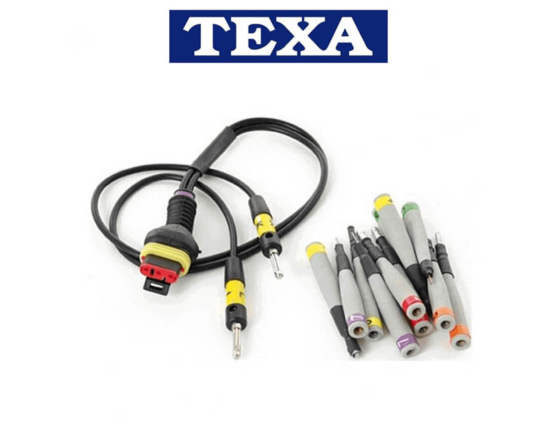 Texa 3151/AP07 UNIVERZALNI kabel s adapterima za spajanje pinova