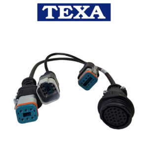 Texa 3151/T29A + 8 pin adapter n°16 - VOLVO PENTA 6 pinski kabel