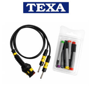 Texa AM10 brodski UNIVERZALNI kabel s adapterima za izlazne pinove