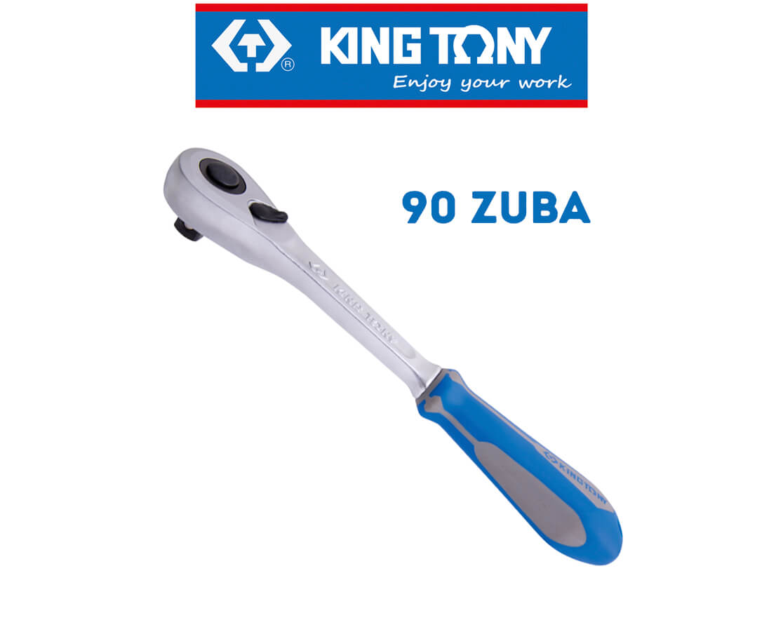 KingTony 477310GS - 1/2" I-profil račna otporna na prašinu (90 zuba)