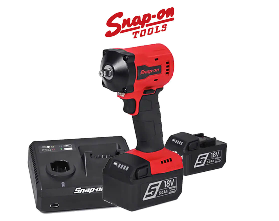 Snap On CT9038K2 - 18 V 3/8" udarni set (crvena boja )